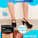Parches anti-varices paga 2 y lleva 3 paquetes (36 PARCHES) y envió GRATIS🚚🎁